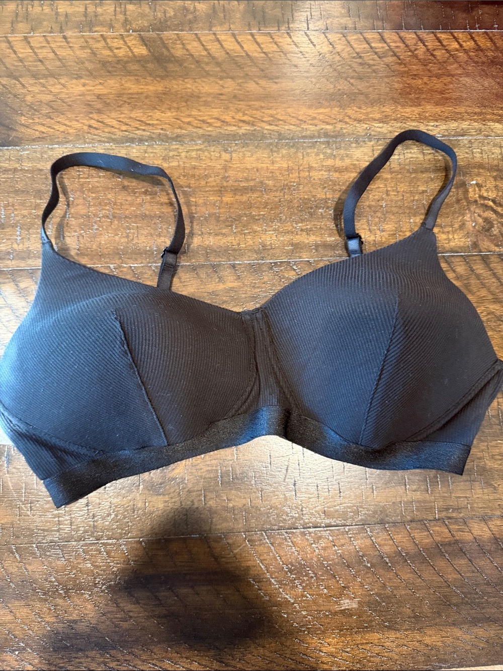 Black Bra XL - no underwire, light padding